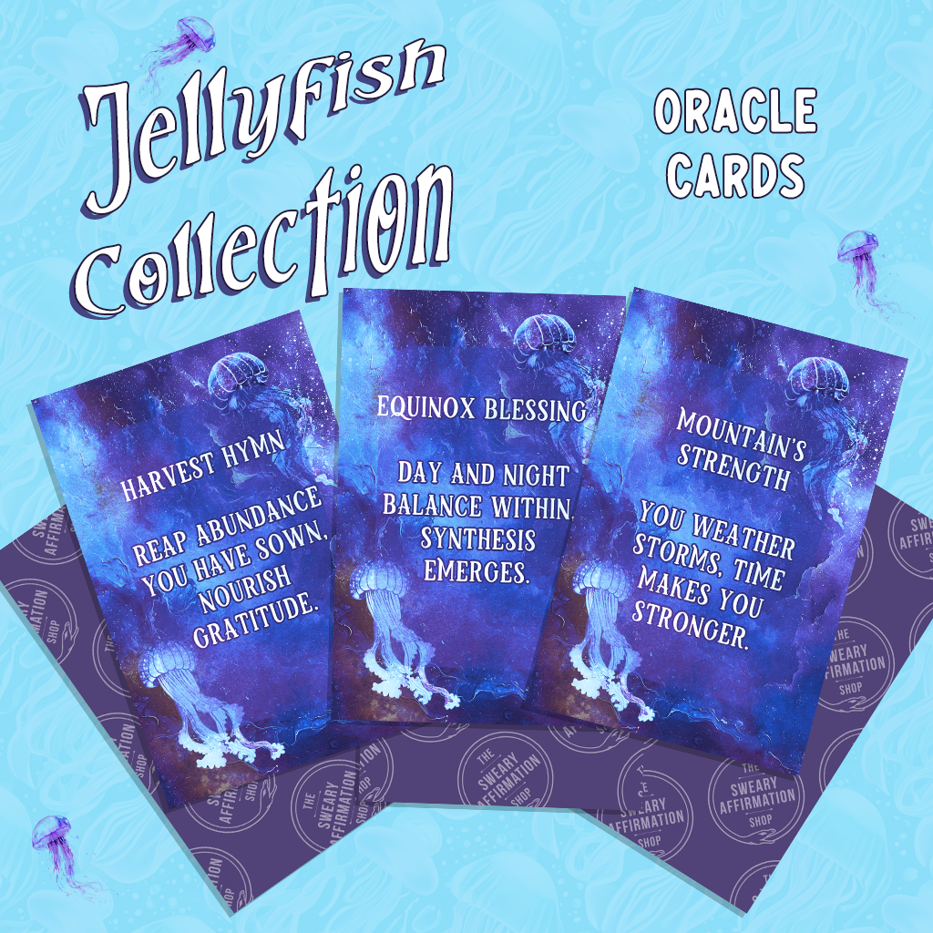 Space Jellyfish Oracle Card Deck