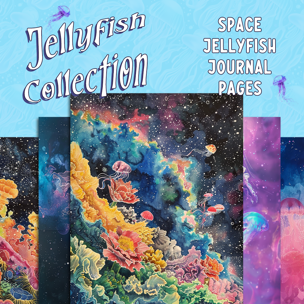 Space Jellyfish Journal Pages