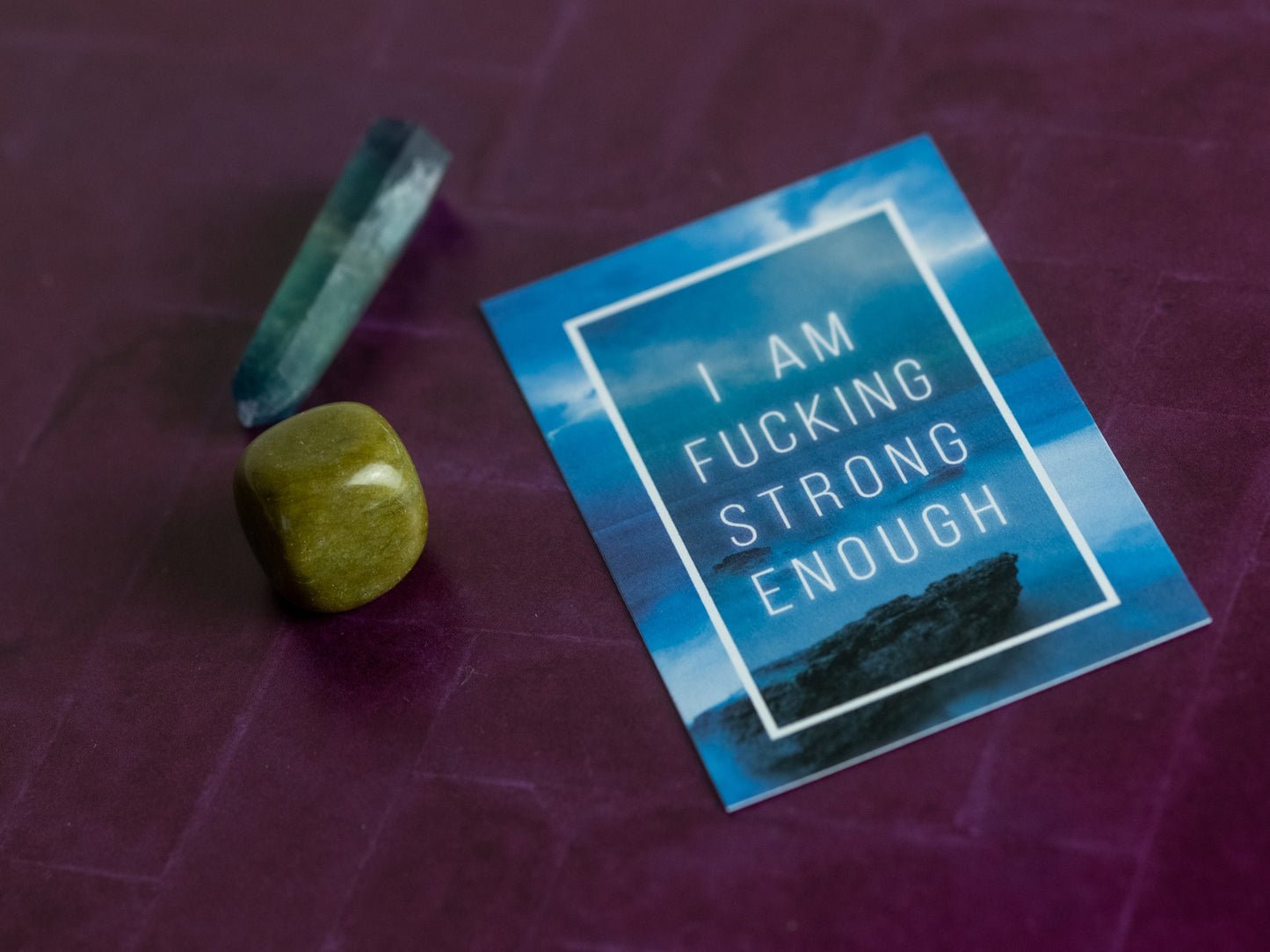 The Sweary Affirmation Shop - Sweary Affirmation Cards - Neon Lights